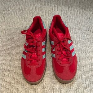 Adidas Red Women's Gazelles
